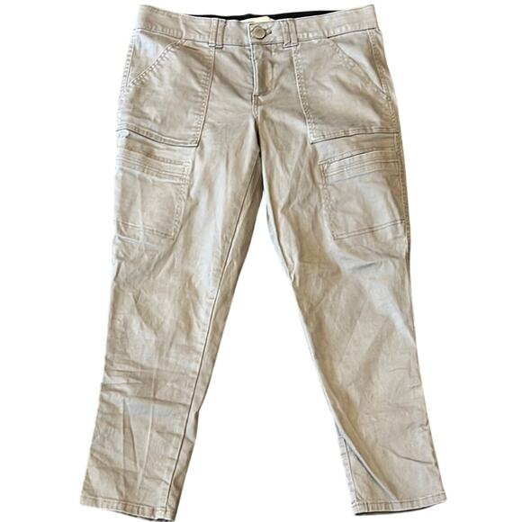 Democracy Ab Technology Cargo Khaki Utility Pant Size 8 - Picture 1 of 8